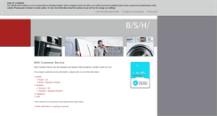 Desktop Screenshot of bshcustomerservice.co.uk